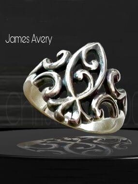 Retired James Avery Ichthus scrolled scroll
6.25-6.5